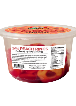 Wet Chamoy Peach Rings