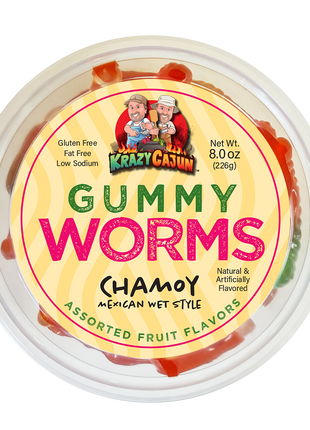 Wet Chamoy Gummy Worms